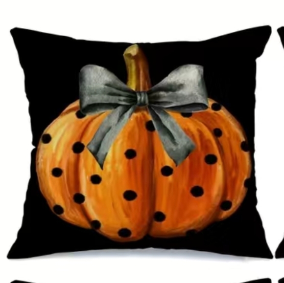 New Halloween pumpkin pillowcase home decor pillow case accent - Picture 1 of 2